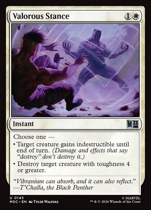 MSC: Valorous Stance