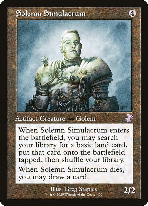 TSR: Solemn Simulacrum (Foil)