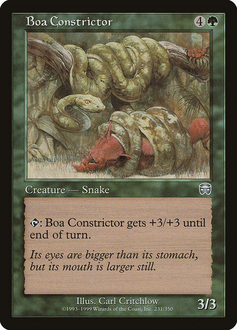 MMQ: Boa Constrictor
