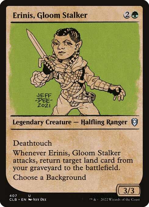CLB: Erinis, Gloom Stalker (Showcase) (Foil)