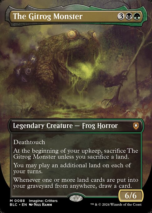 BLC: The Gitrog Monster (Borderless) (Foil)