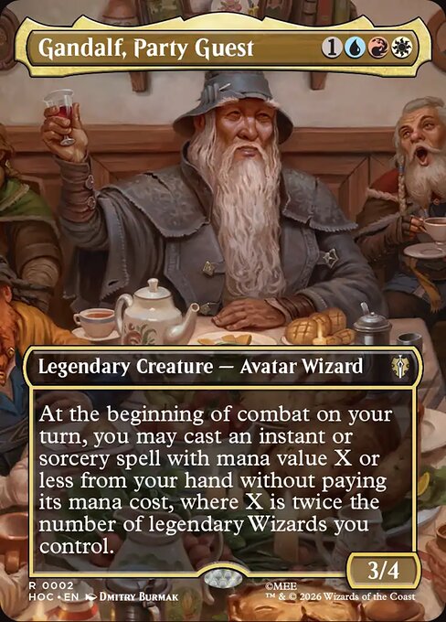 HOC: Gandalf, Party Guest (Borderless)