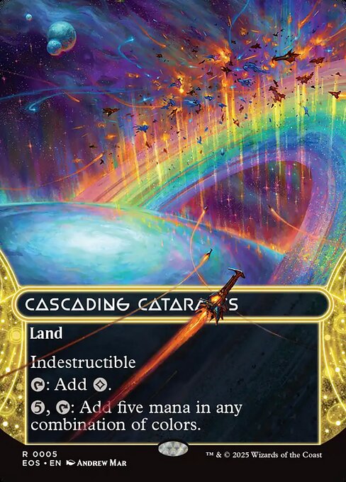 EOS: Cascading Cataracts (0005) (Borderless) (Foil)