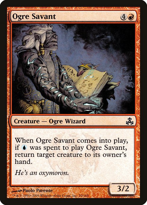 GPT: Ogre Savant (Foil)