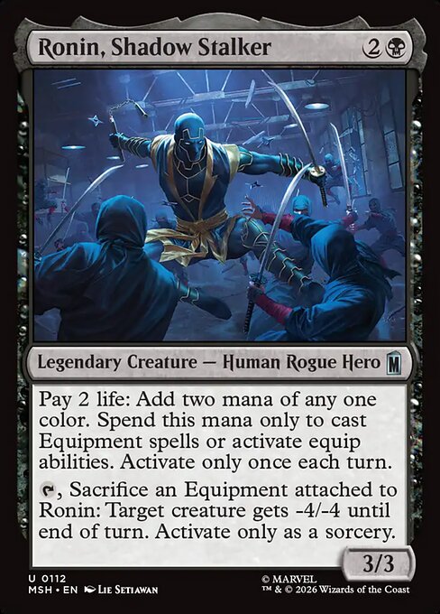 MSH: Ronin, Shadow Stalker (Foil)