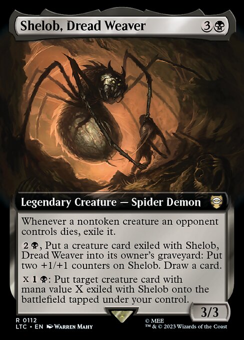 LTC: Shelob, Dread Weaver (Extended Art)