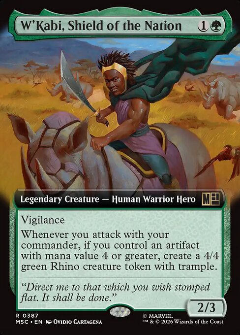 MSC: W'Kabi, Shield of the Nation (Extended Art)