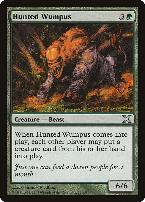 10E: Hunted Wumpus (Foil)