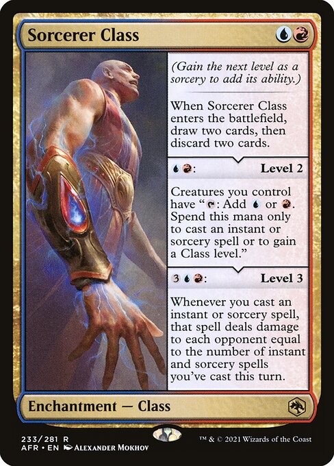 AFR: Sorcerer Class (Foil)