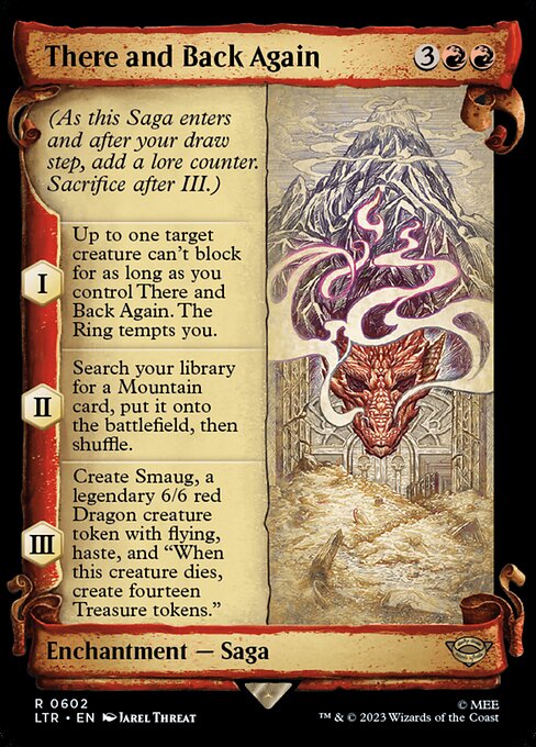 LTR: There and Back Again (Showcase Scrolls) (Foil)