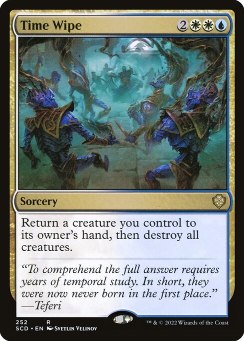 SCD: Time Wipe