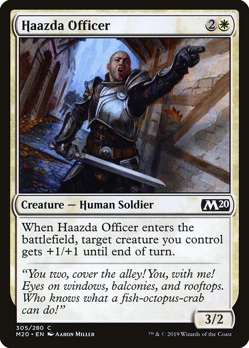 M20: Haazda Officer