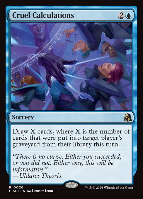 FRA: Cruel Calculations (Foil)