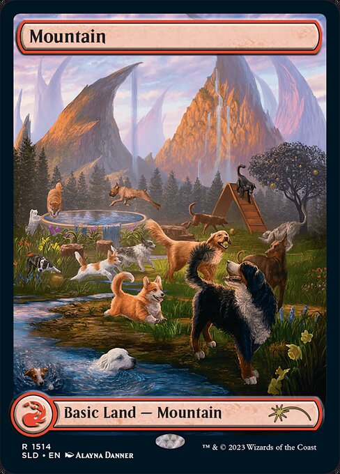 SLD: Mountain (1514) (Foil)