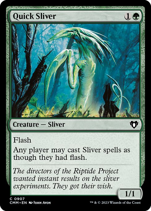 CMM: Quick Sliver