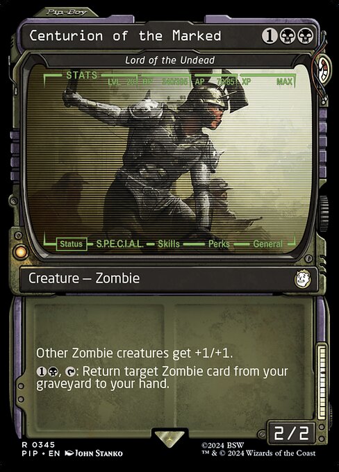 PIP: Centurion of the Marked - Lord of the Undead (Showcase) (Foil)