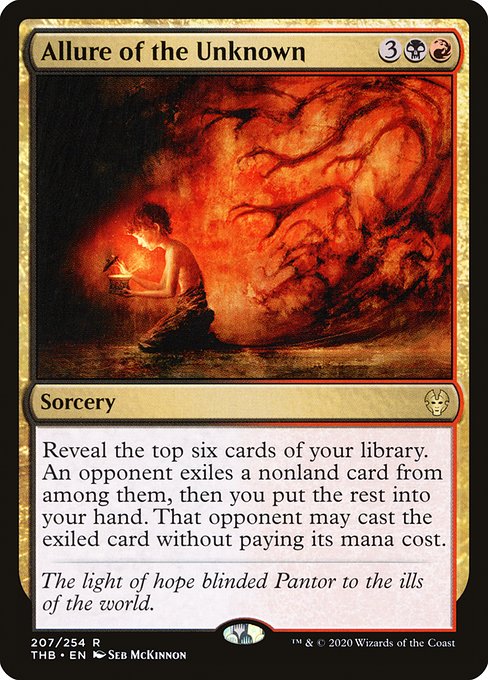 THB: Allure of the Unknown