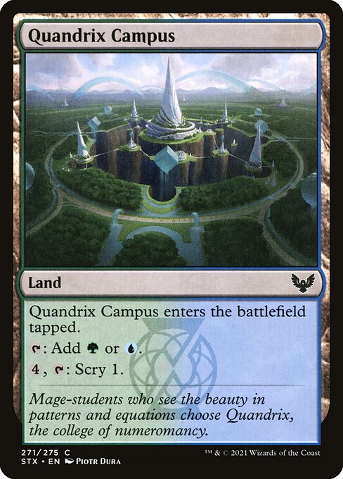 STX: Quandrix Campus (Foil)