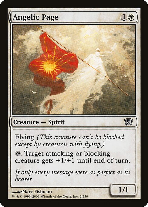 8ED: Angelic Page (Foil)