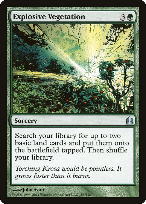 CMD: Explosive Vegetation