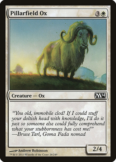 M14: Pillarfield Ox