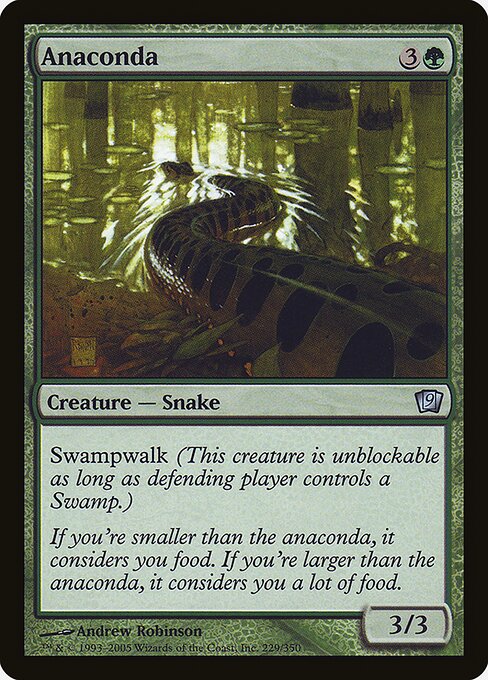 9ED: Anaconda (Foil)