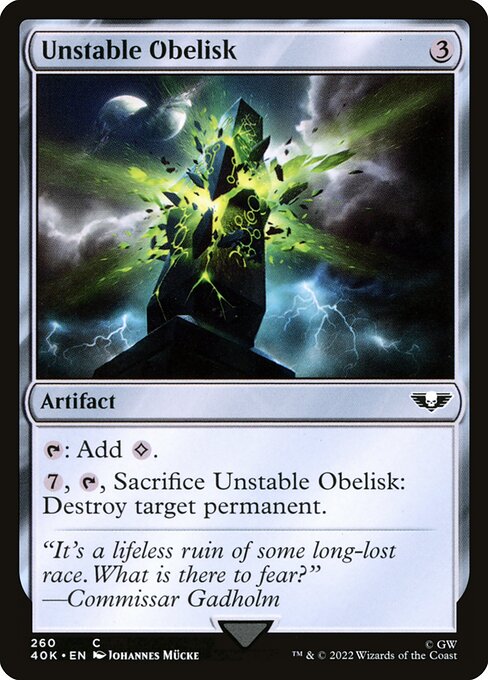40K: Unstable Obelisk