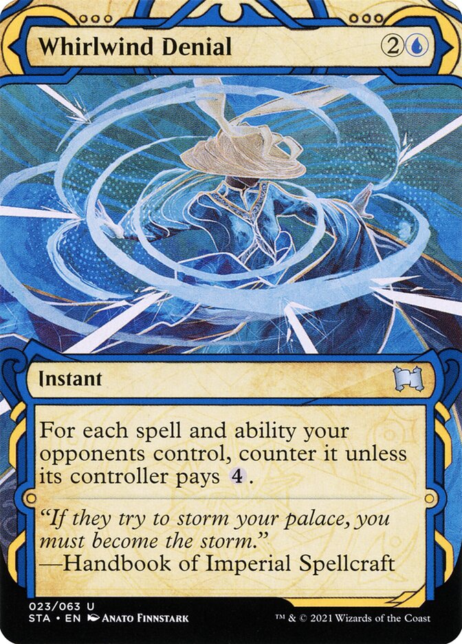 Whirlwind Denial (Foil Etched) [Foil] :: STA