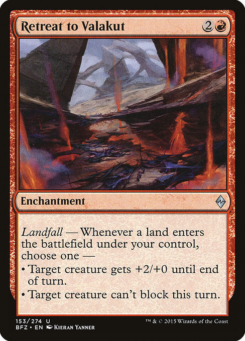 BFZ: Retreat to Valakut (Foil)