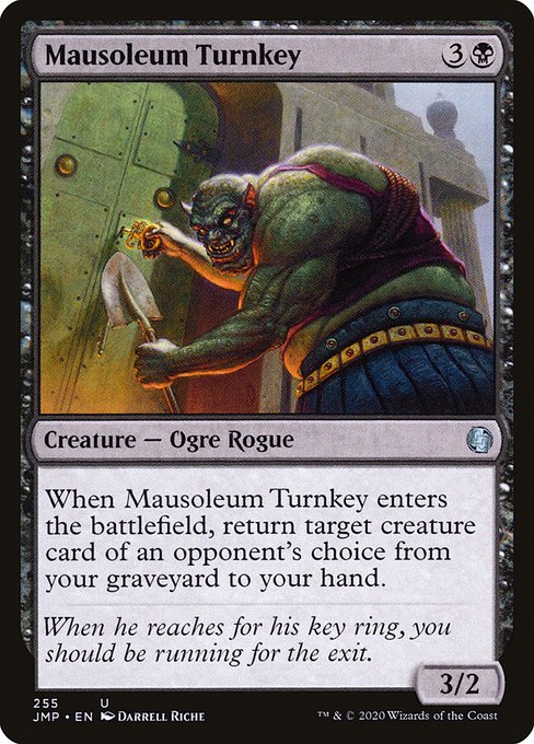 JMP: Mausoleum Turnkey
