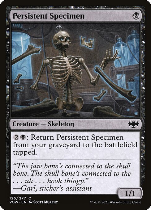 VOW: Persistent Specimen (Foil)