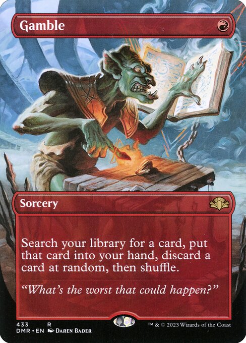 DMR: Gamble (Borderless)