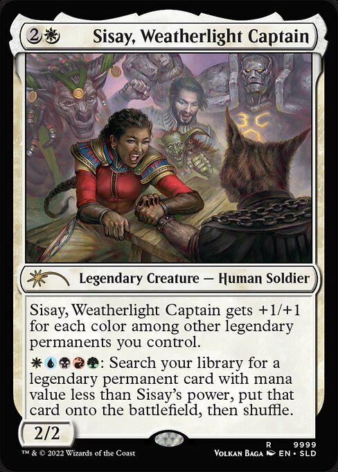 SLD: Sisay, Weatherlight Captain (Foil)