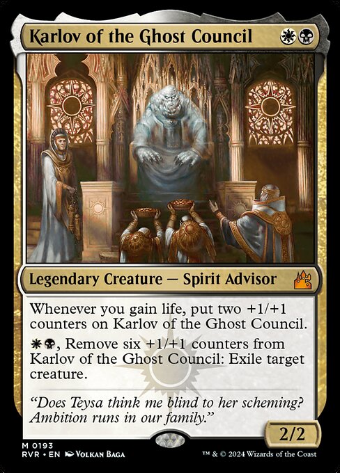 RVR: Karlov of the Ghost Council (Foil)
