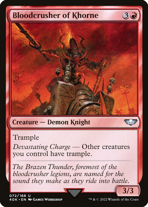 40K: Bloodcrusher of Khorne