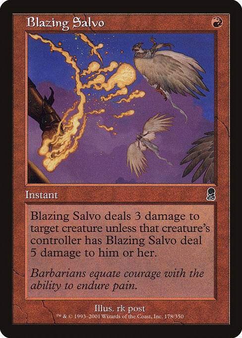 ODY: Blazing Salvo (Foil)