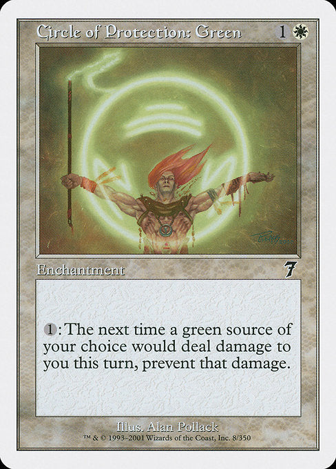 7ED: Circle of Protection: Green