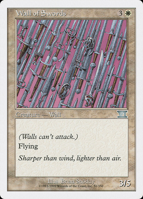 6ED: Wall of Swords