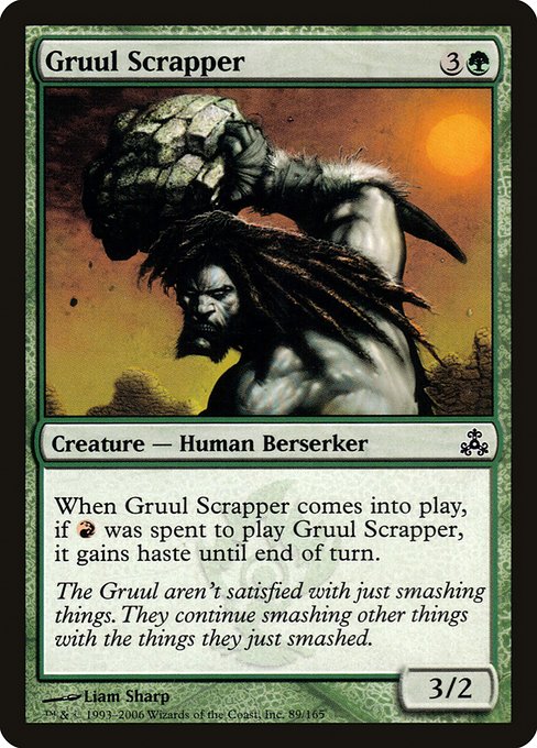 GPT: Gruul Scrapper (Foil)