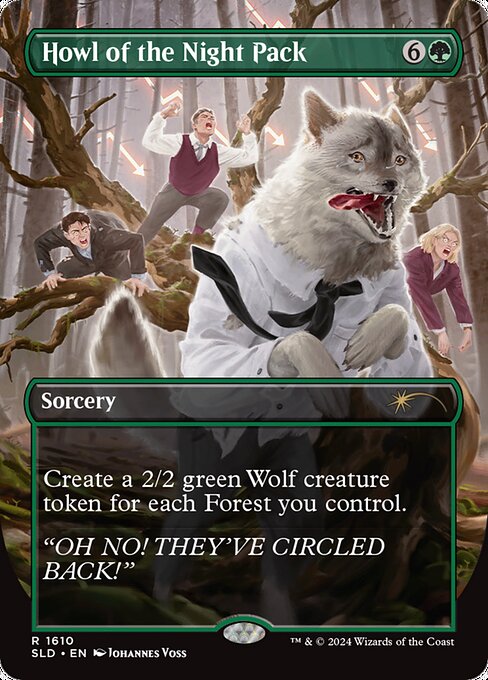 SLD: Howl of the Night Pack (Foil)