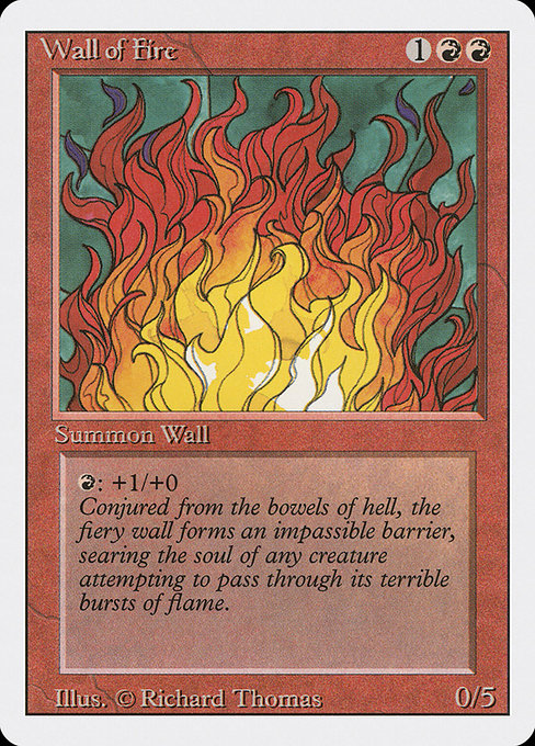 3ED: Wall of Fire