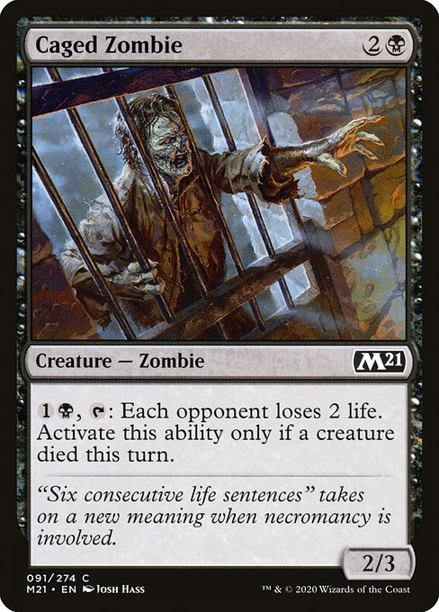 M21: Caged Zombie (Foil)