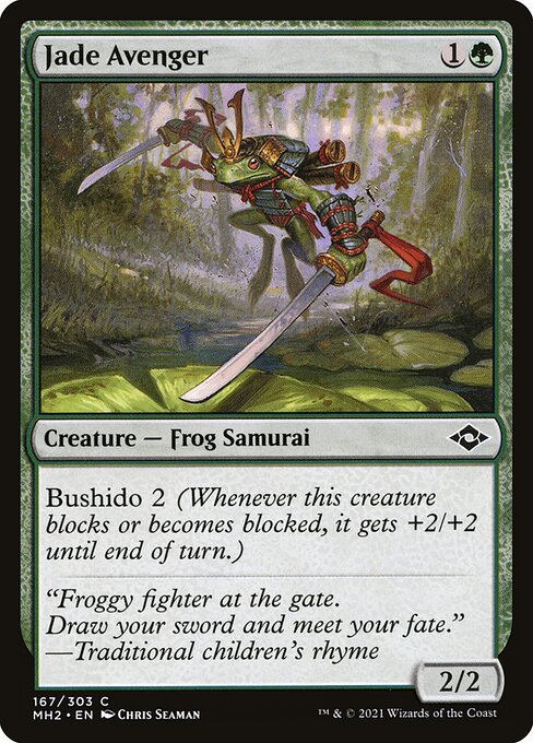 MH2: Jade Avenger (Foil)