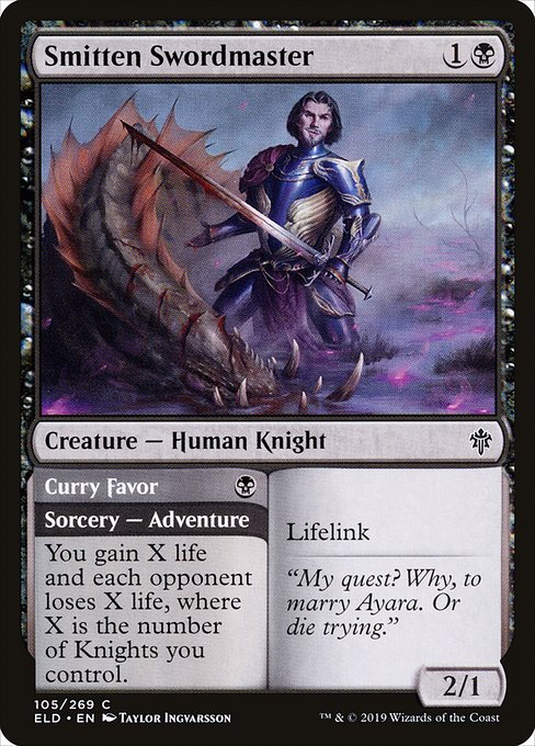 ELD: Smitten Swordmaster (Foil)