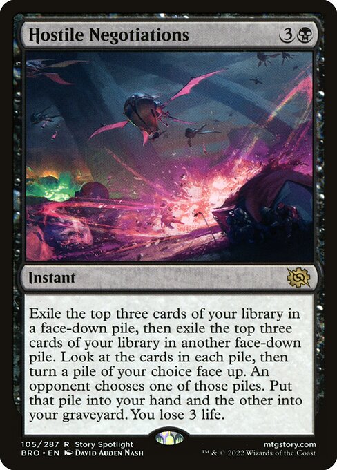 BRO: Hostile Negotiations (Foil)