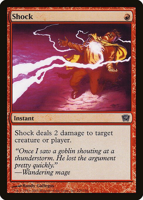 9ED: Shock (Foil)