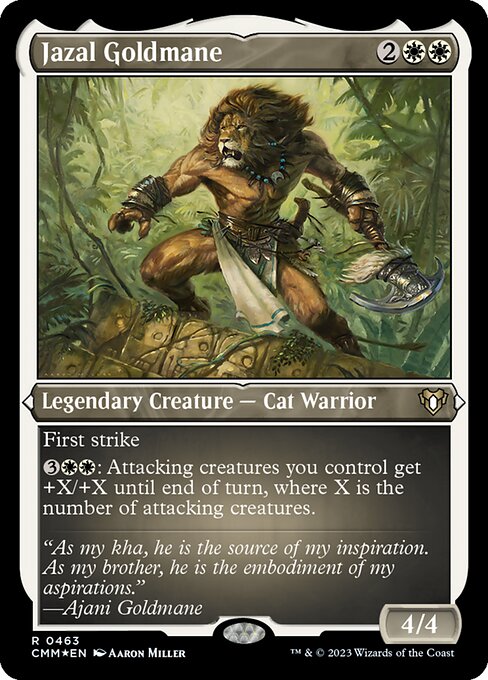 CMM: Jazal Goldmane (Foil Etched)