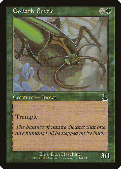 UDS: Goliath Beetle