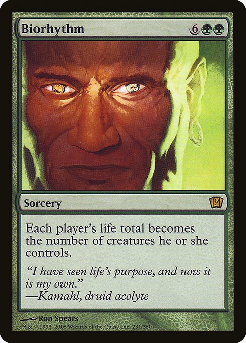 9ED: Biorhythm (Foil)