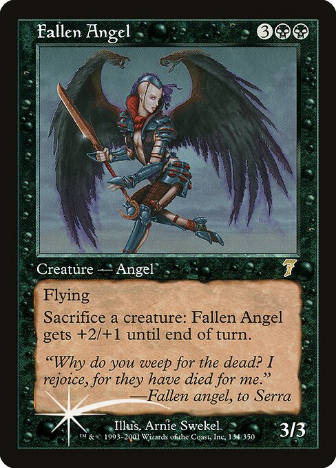 7ED: Fallen Angel (Foil)